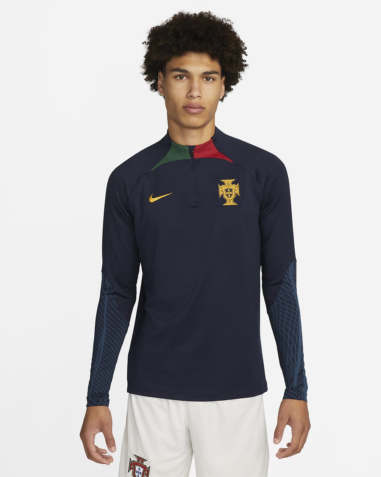 Ανδρική πλεκτή ποδοσφαιρική μπλούζα προπόνησης Nike Dri-FIT Πορτογαλία Strike