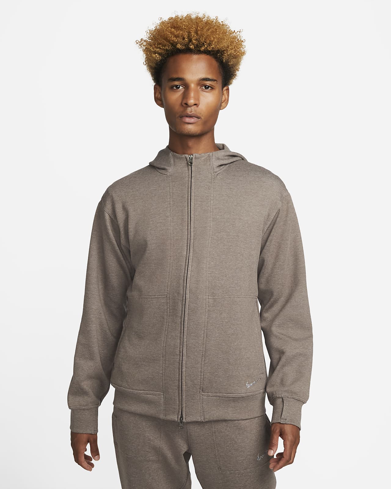 Nike Yoga Dri-FIT Men's Full-Zip Fleece Hoodie