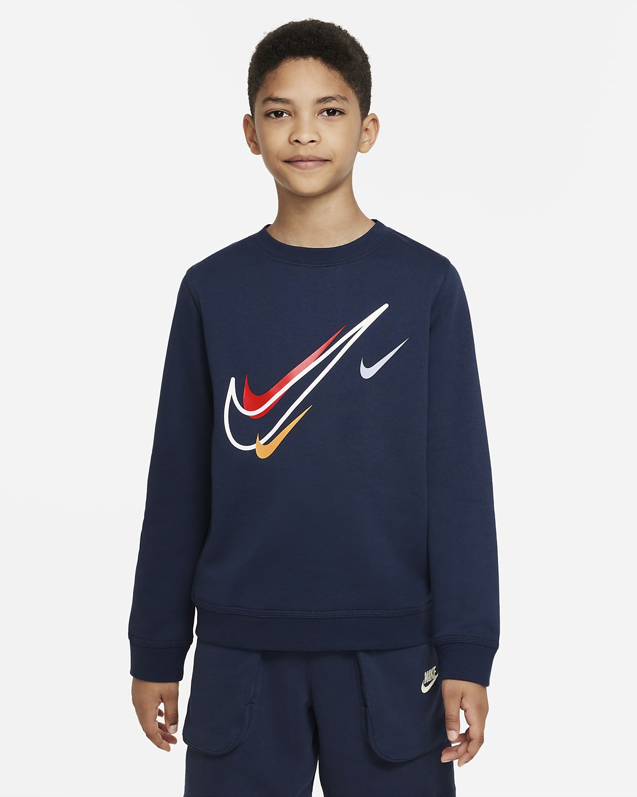 Felpa in fleece Nike Sportswear - Ragazzo