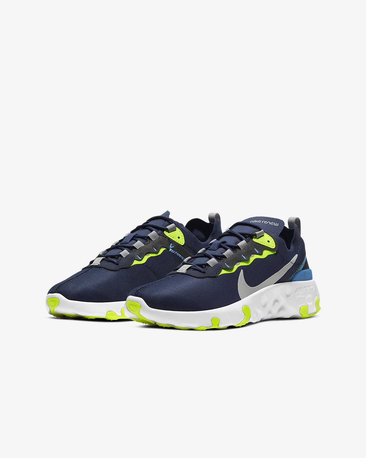 nike renew element 55 junior blue