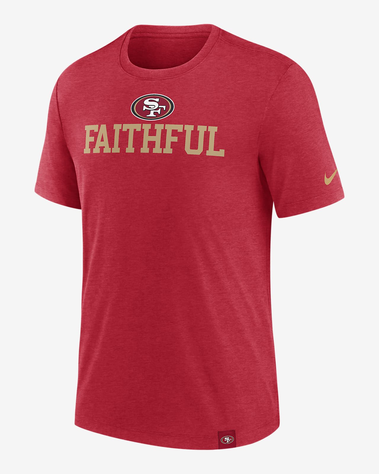 San Francisco 49ers Blitz Men's Nike NFL T-Shirt. Nike.com