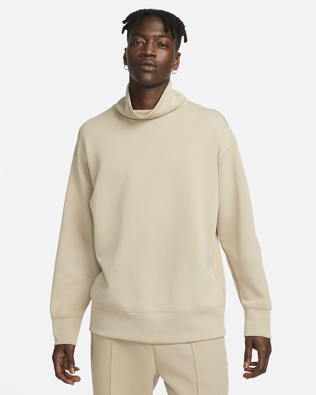 Nike Sportswear Tech Fleece Re-Imagined Men's Oversized Turtleneck ...