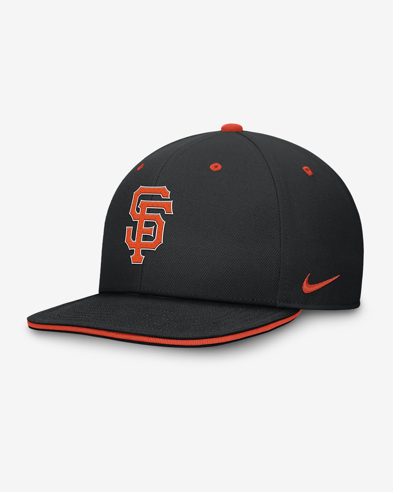 Gorra Nike Dri-FIT de la MLB ajustable para hombre San Francisco Giants Primetime Pro