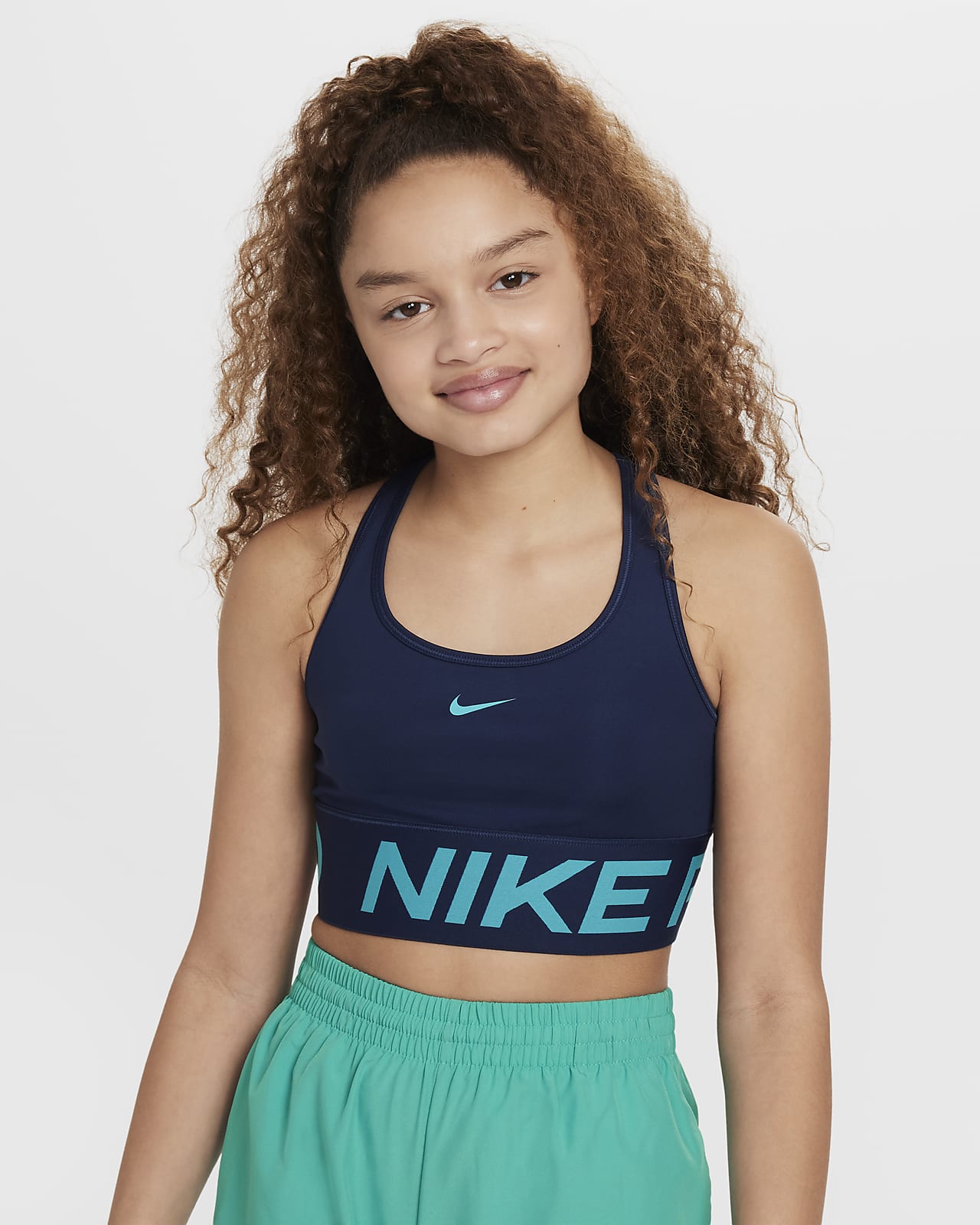 Nike Pro Swoosh Kız Çocuk Spor Sütyeni