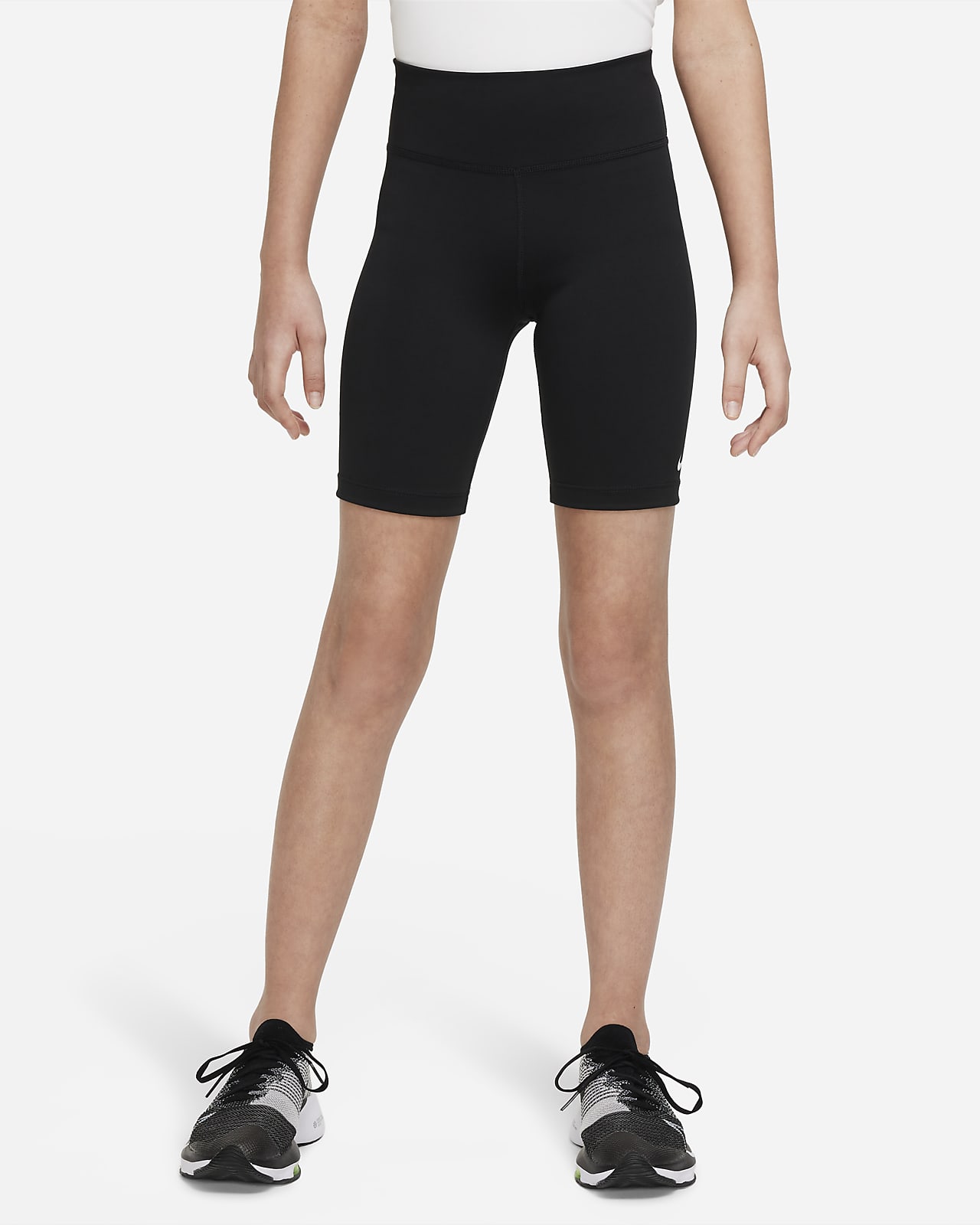 Nike One Bike Shorts mit Print für ältere Kinder (Mädchen)