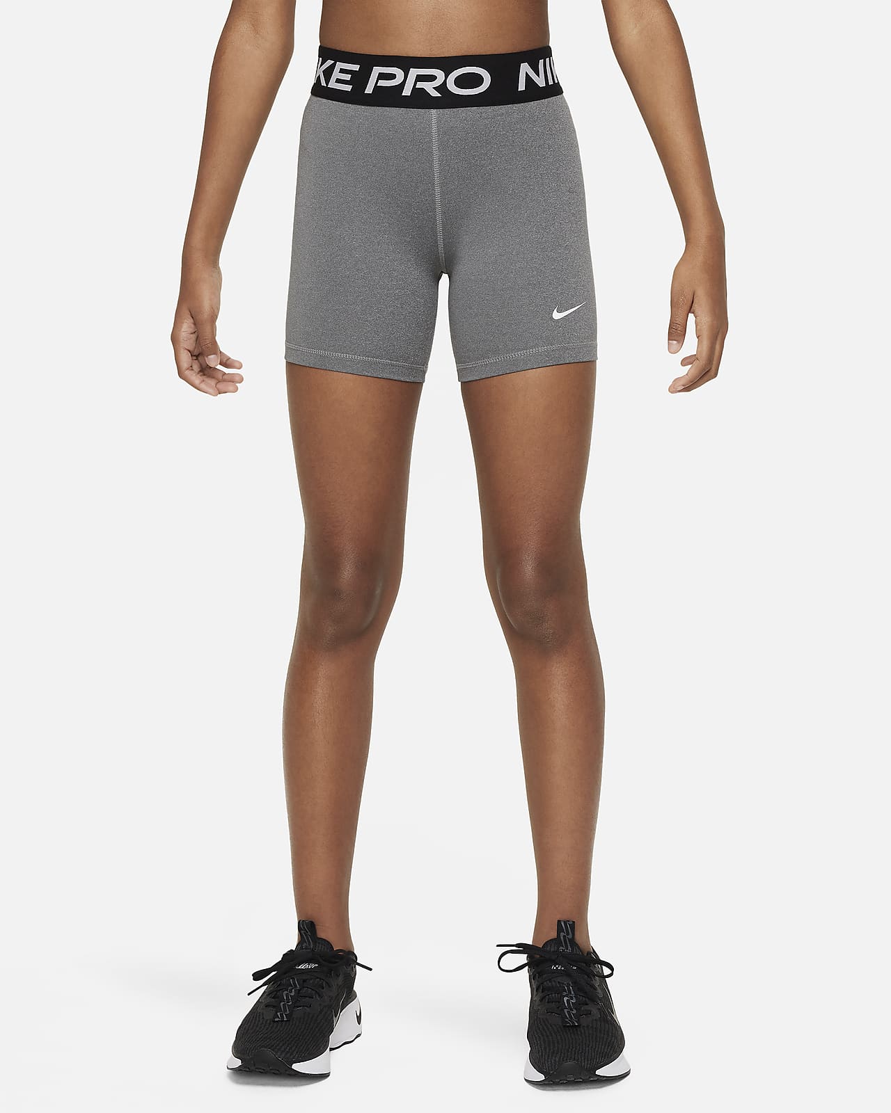 Nike Pro Older Kids' (Girls') 8cm (approx.) Shorts