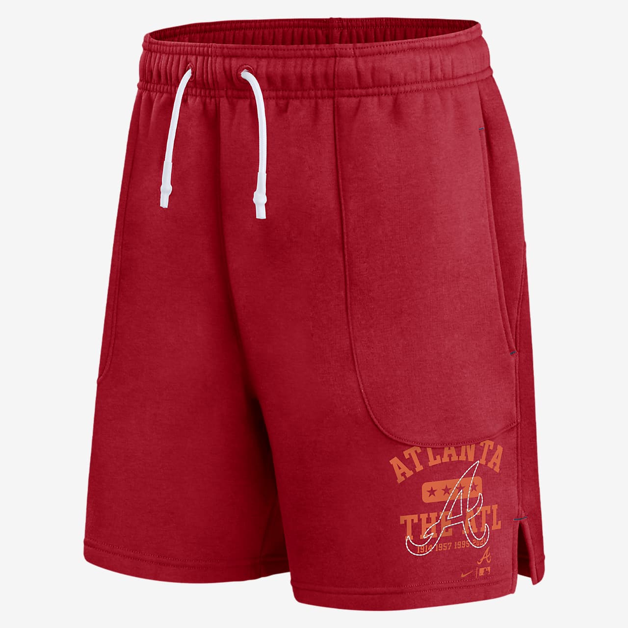 Atlanta Braves Nike Authentic Collection Flex Vent Short - Mens