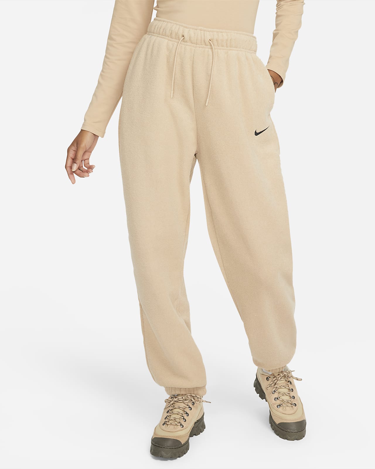 Pantaloni jogger morbidi a vita alta Nike Sportswear Essentials - Donna
