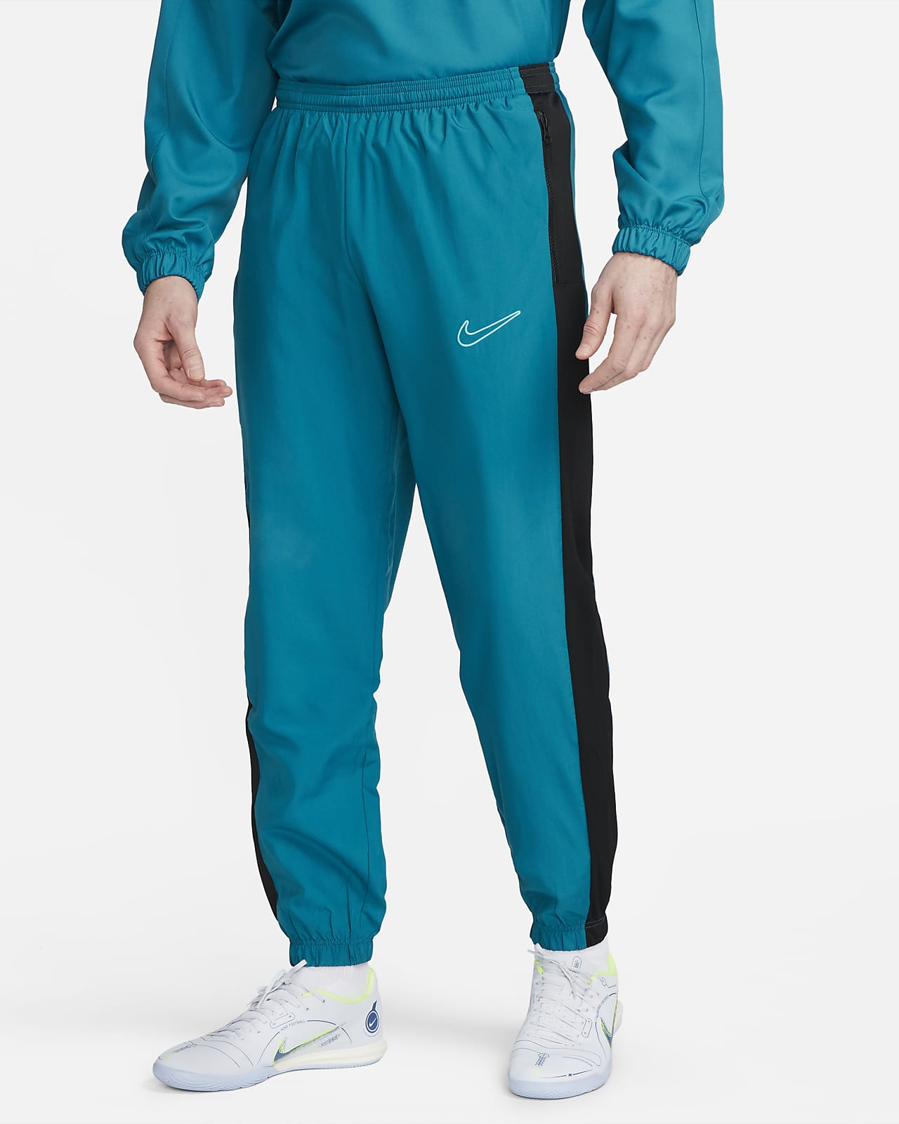 Nike DriFIT Academy Men's Woven Football Tracksuit Bottoms. Nike BG