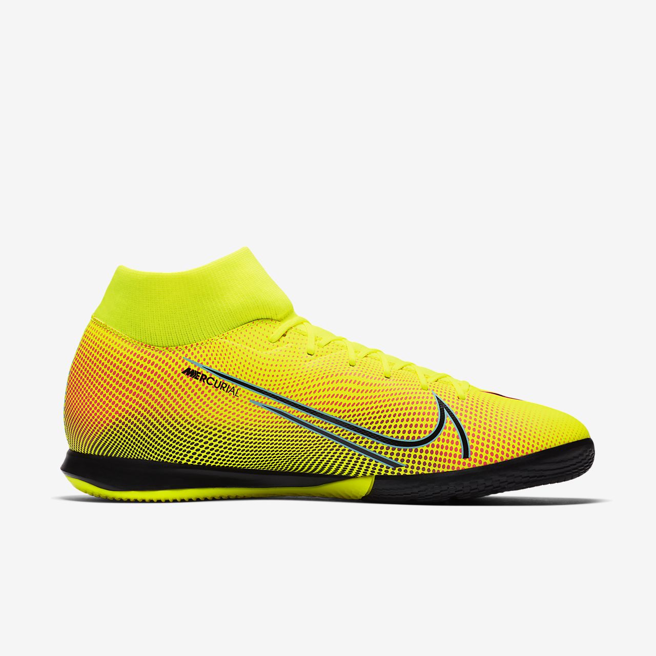 Nike Mercurial Superfly 7 Academy Turf Soccer Cleats.