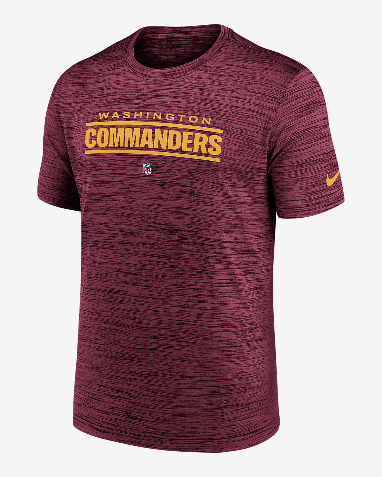 Nike Dri-FIT Sideline Velocity (NFL Washington Commanders) Men's T-Shirt