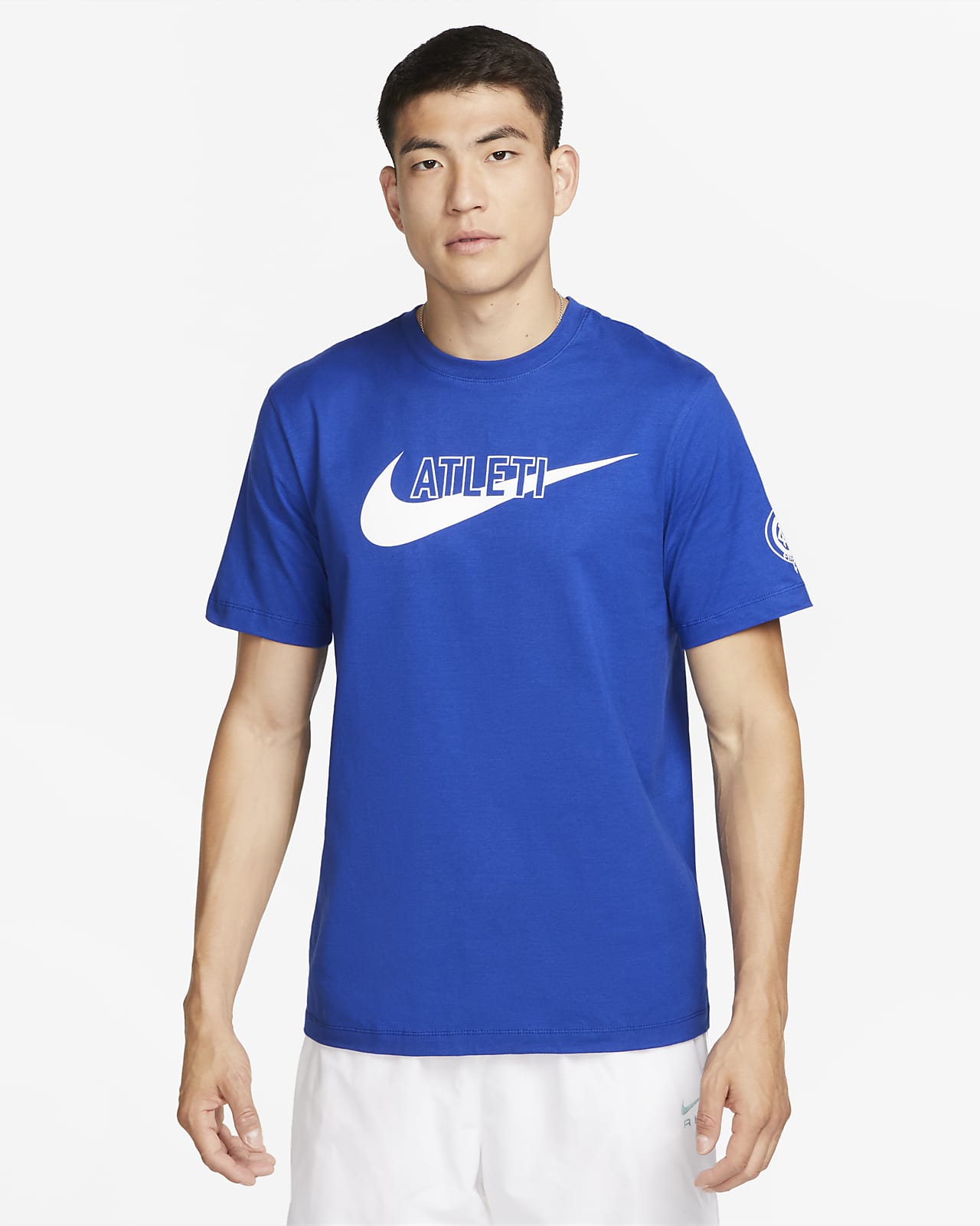 T-shirt Club Atlético de Madrid Swoosh Nike för män