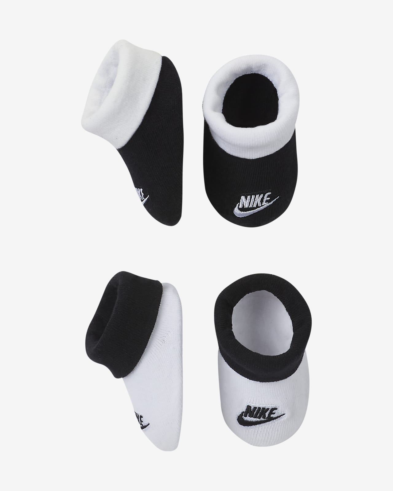 Nike Baby (0-6M) Booties (2 Pairs)