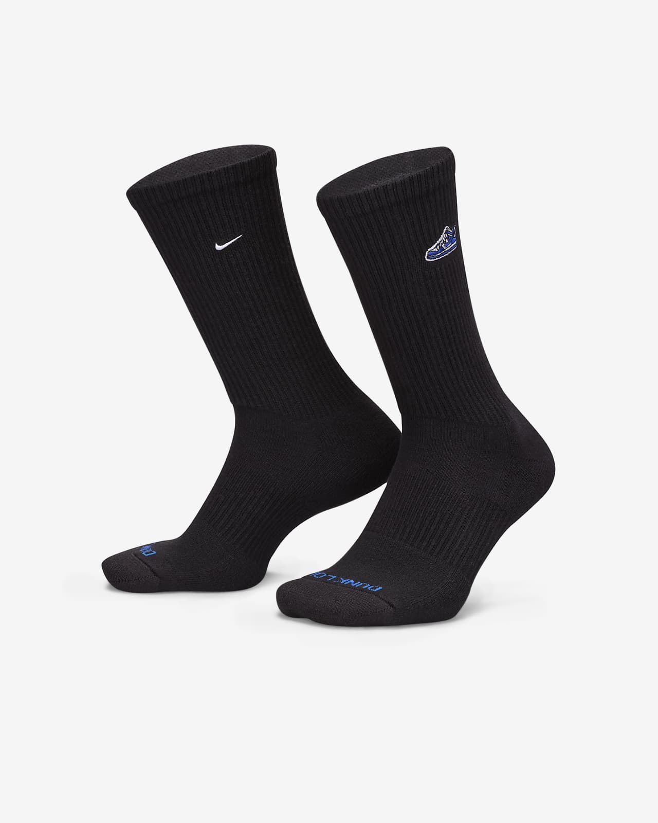 Nike Everyday Plus párnázott, rövid szárú sportzokni (1 pár)