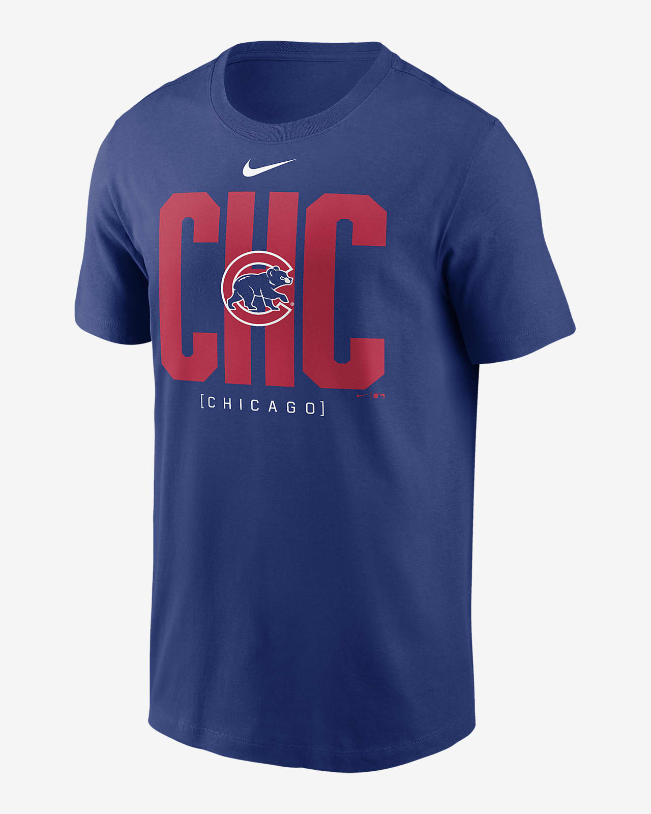 Chicago Cubs Team Scoreboard Men's Nike MLB T-Shirt