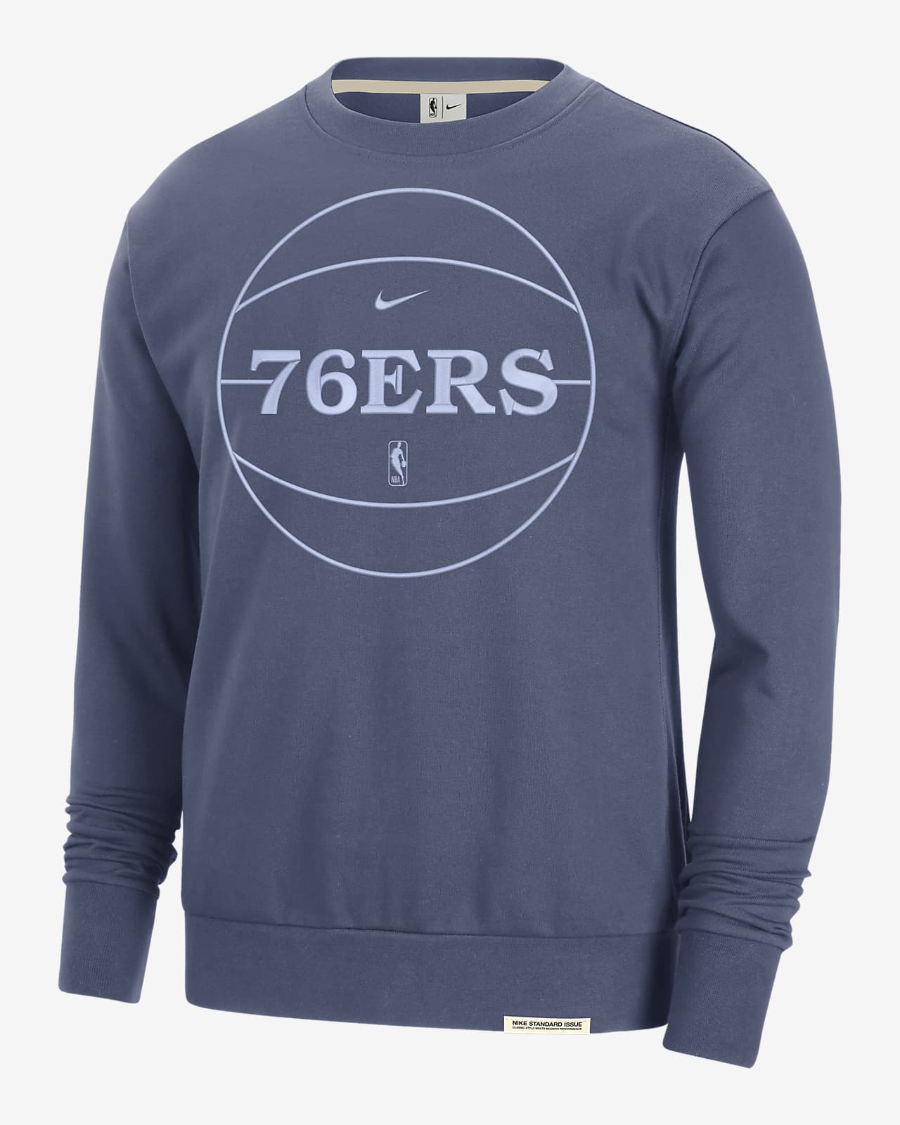 Philadelphia 76ers Standard Issue Men's Nike Dri-FIT NBA Sweatshirt