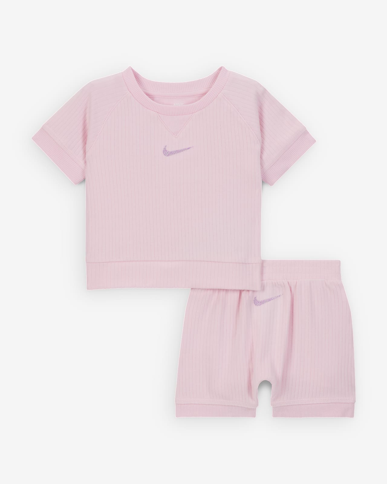 Nike ReadySet Baby (0-9M) Shorts Set