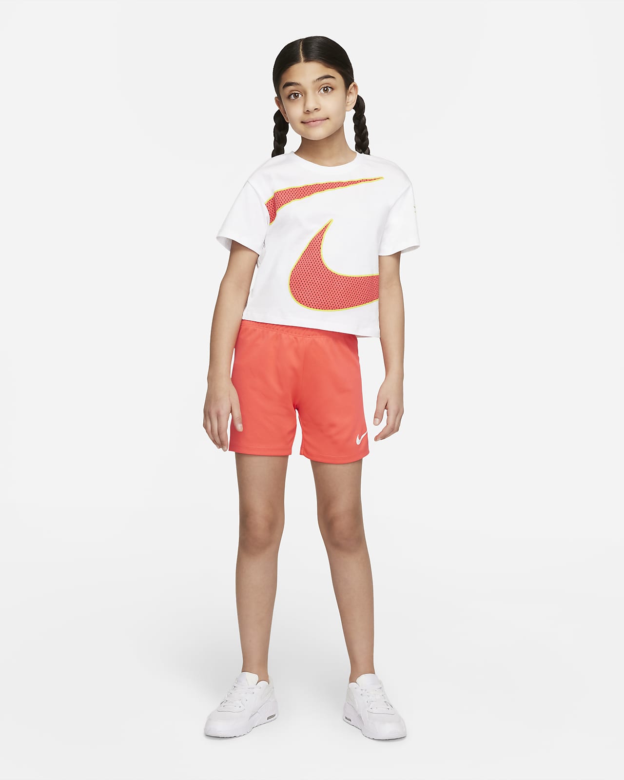 Nike Younger Kids' T-Shirt and Mesh Shorts Set. Nike PT