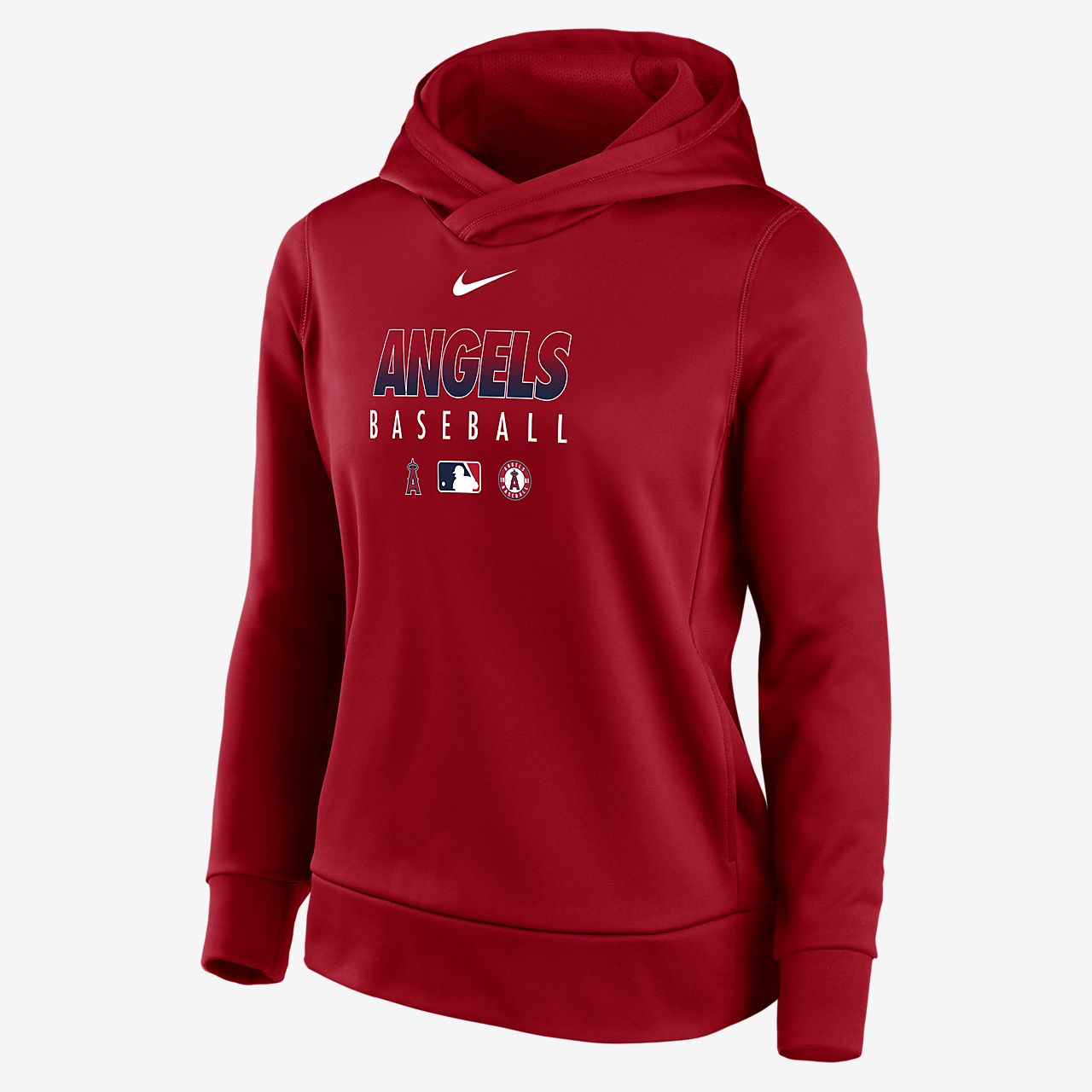 Nike Therma (MLB Los Angeles Angels) Women's Pullover Hoodie. Nike.com
