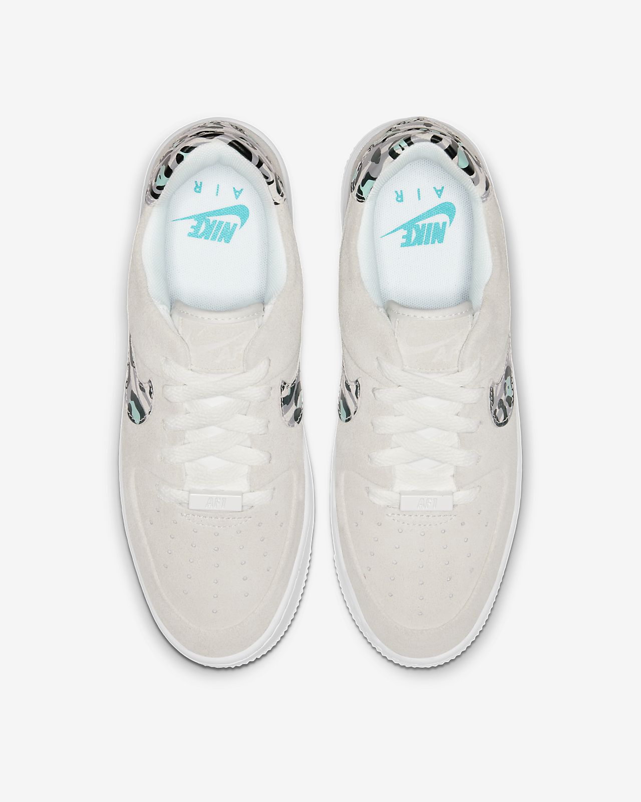 air force 1 sage leopard