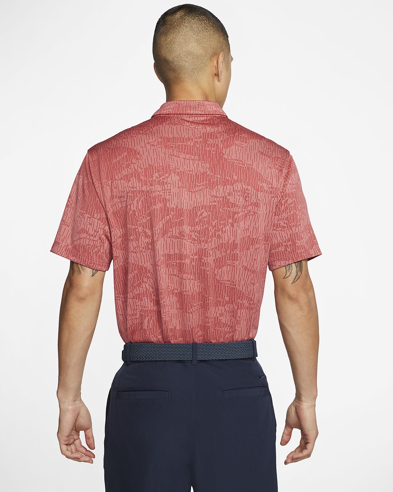 nike men's camo golf polo