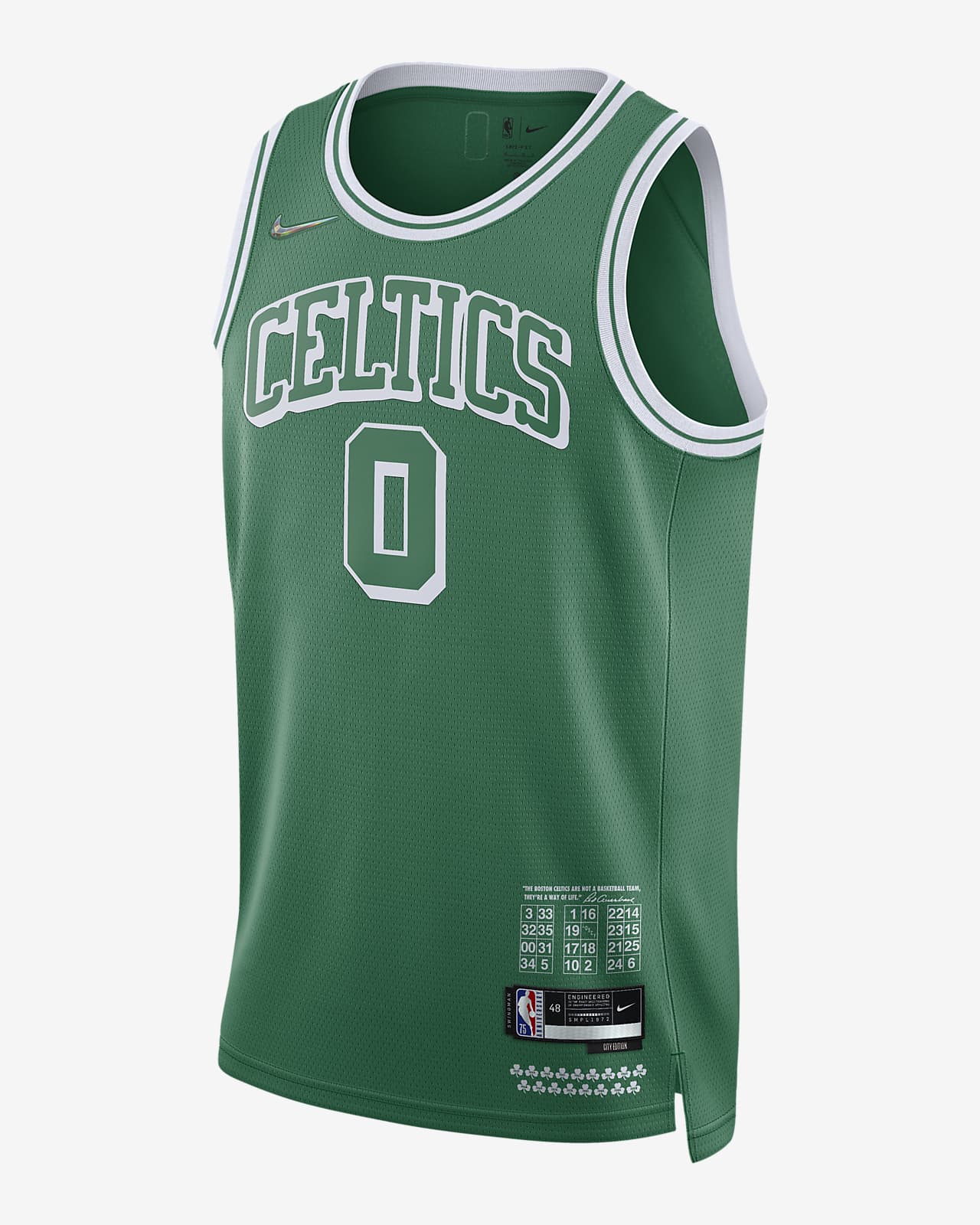 Boston Celtics City Edition Nike Dri-FIT NBA Swingman drakt