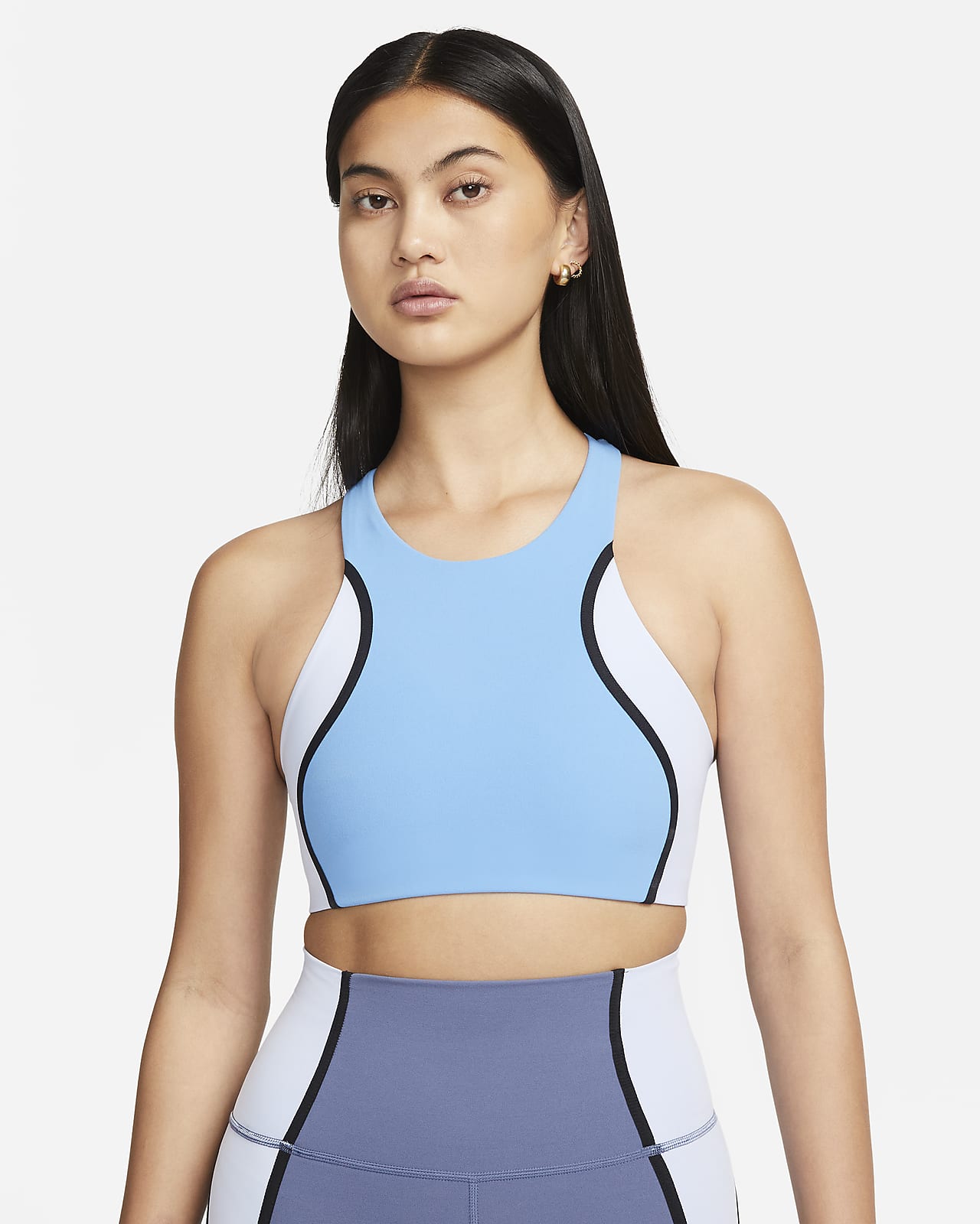 Nike Yoga Swoosh 女款中度支撐型輕量內裡運動內衣