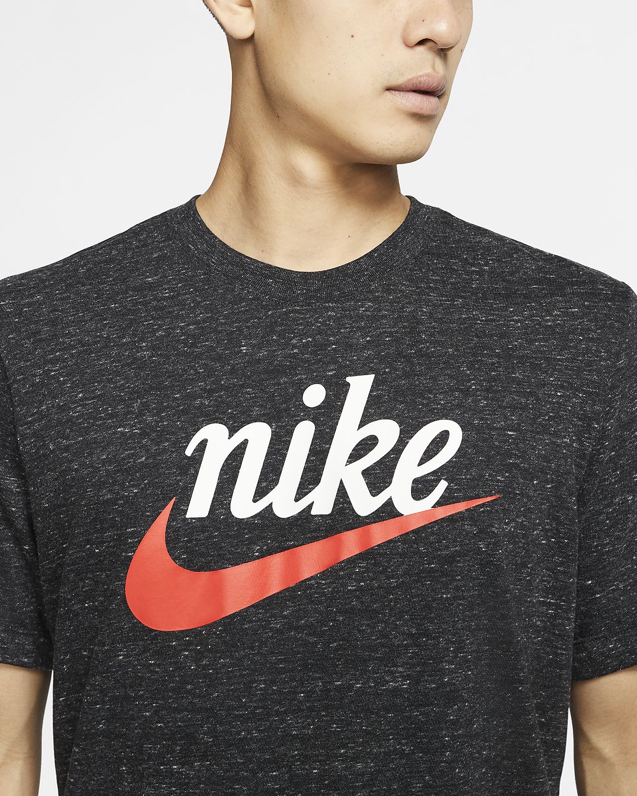nike heritage logo t shirt