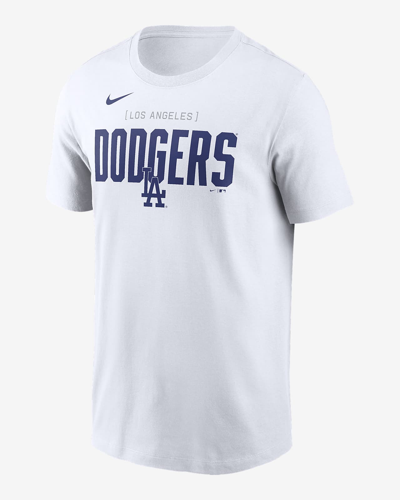 Playera Nike de la MLB para hombre Los Angeles Dodgers Home Team Bracket