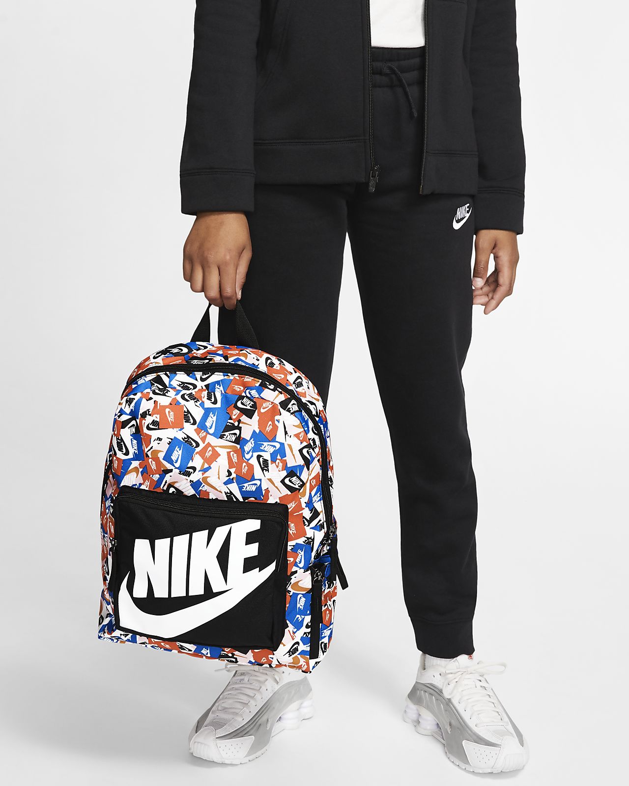 nike youth classic printed backpack