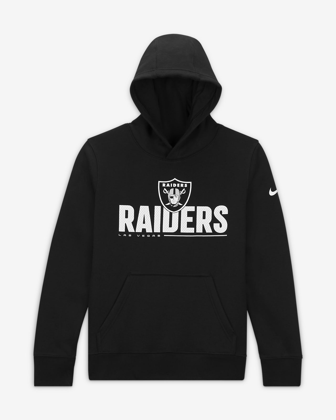 Nike (NFL Las Vegas Raiders) Older Kids' Pullover Hoodie