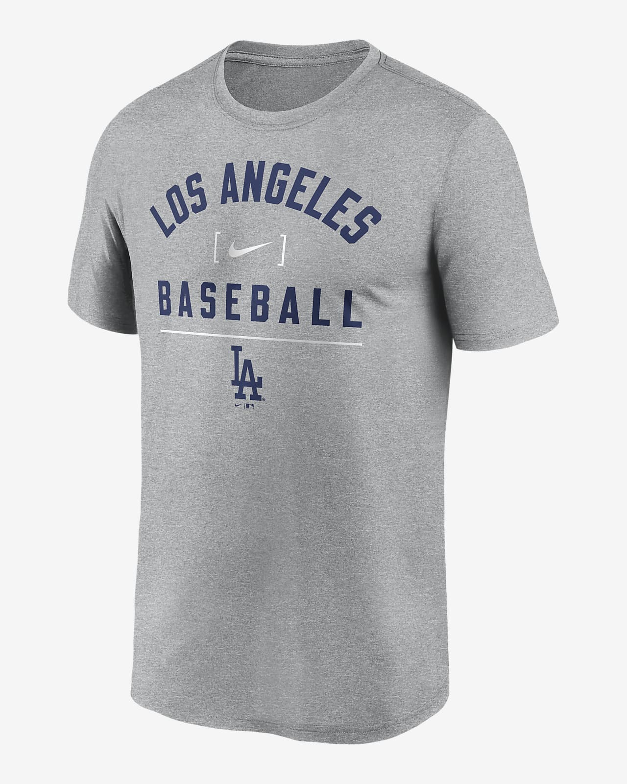Los Angeles Dodgers Arch Baseball Stack Men's Nike Dri-FIT MLB T-Shirt
