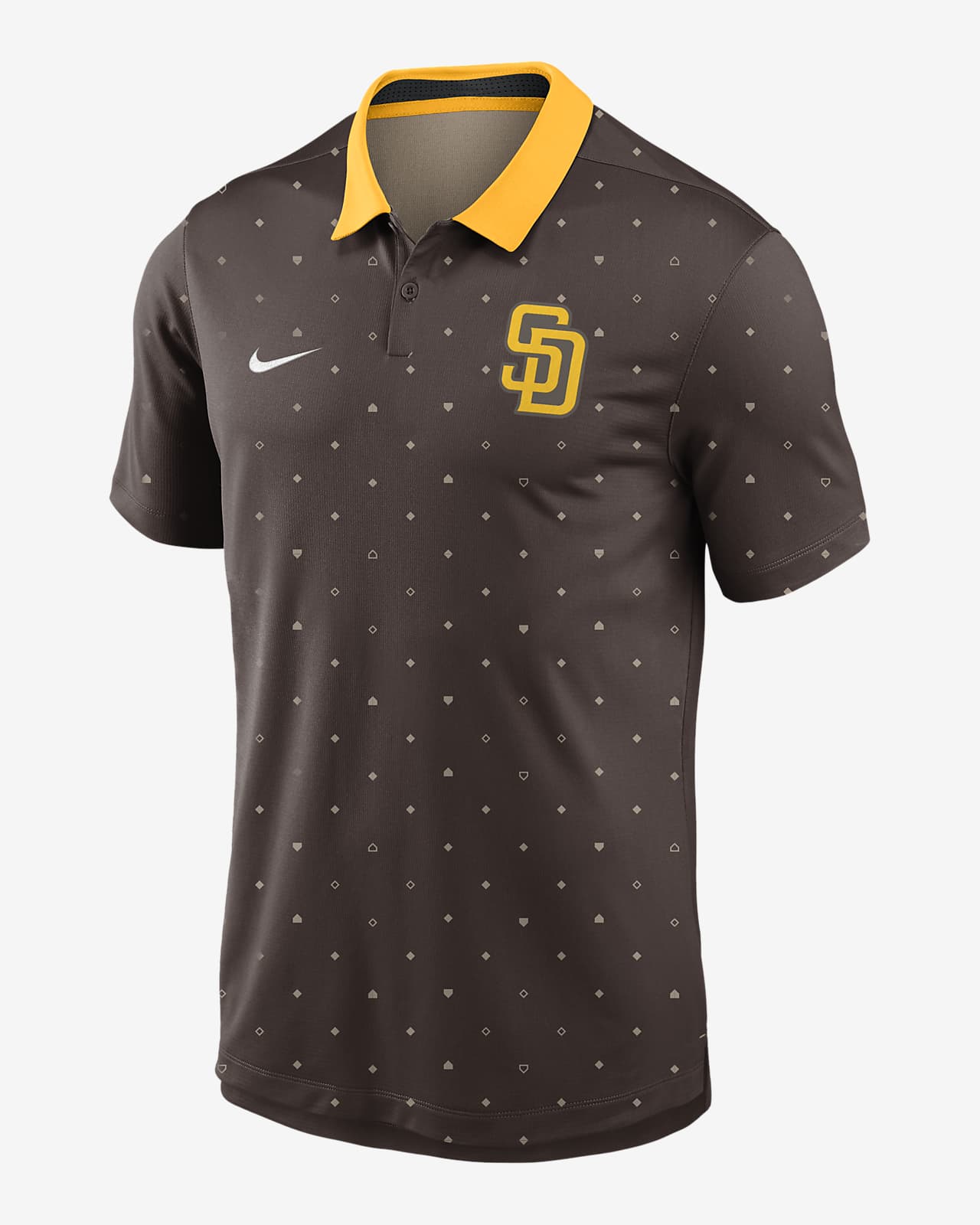 San Diego Padres Legacy Icon Vapor Men's Nike Dri-FIT MLB Polo