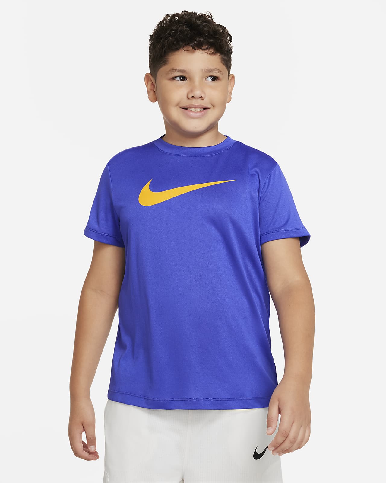 Nike Dri-FIT Big Kids' (Boys') Training T-Shirt (Extended Size)