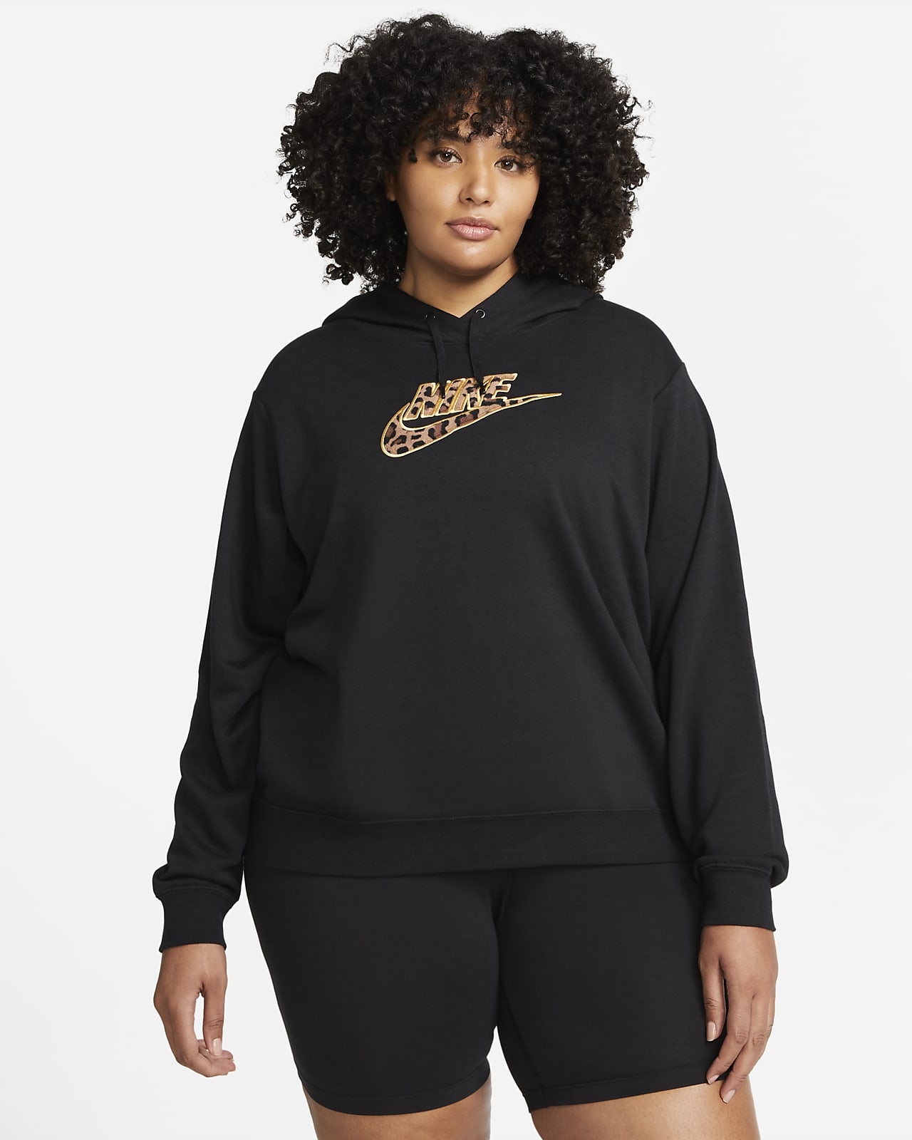 Felpa in fleece con cappuccio Nike Sportswear (Plus size) - Donna