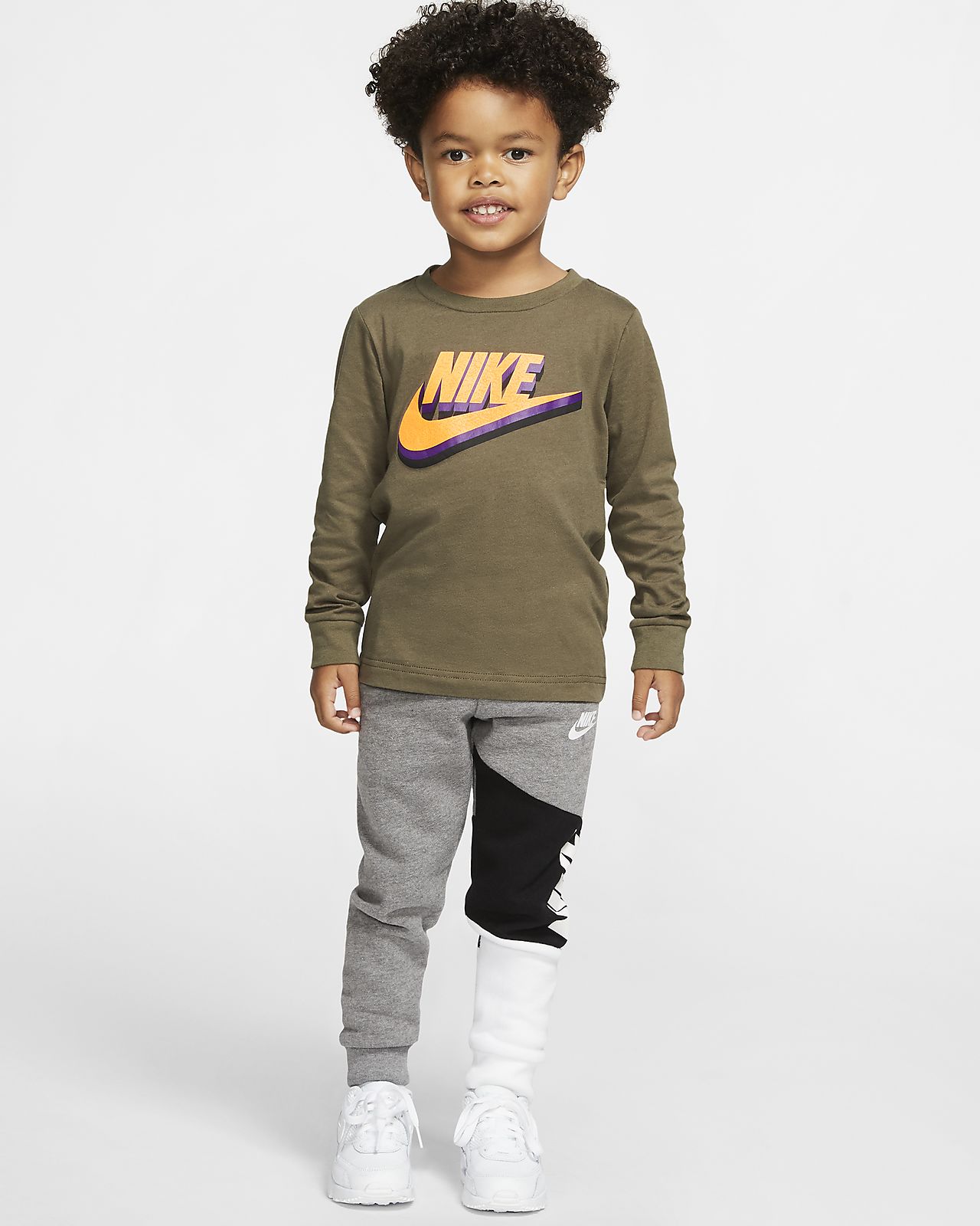 toddler boy nike long sleeve shirts