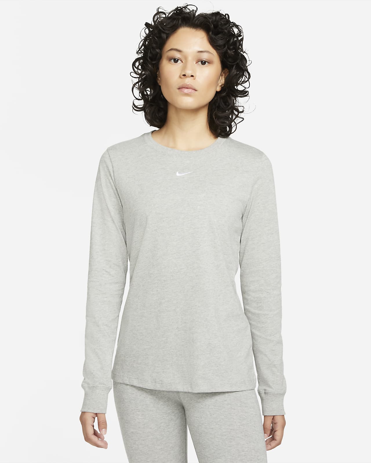Langærmet Nike Sportswear-T-shirt til kvinder