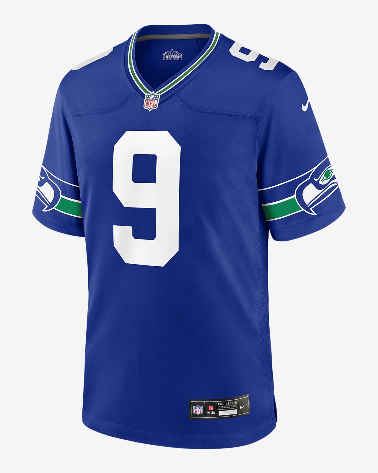 Jersey de fútbol americano Nike de la NFL Game para hombre Kenneth Walker III Seattle Seahawks