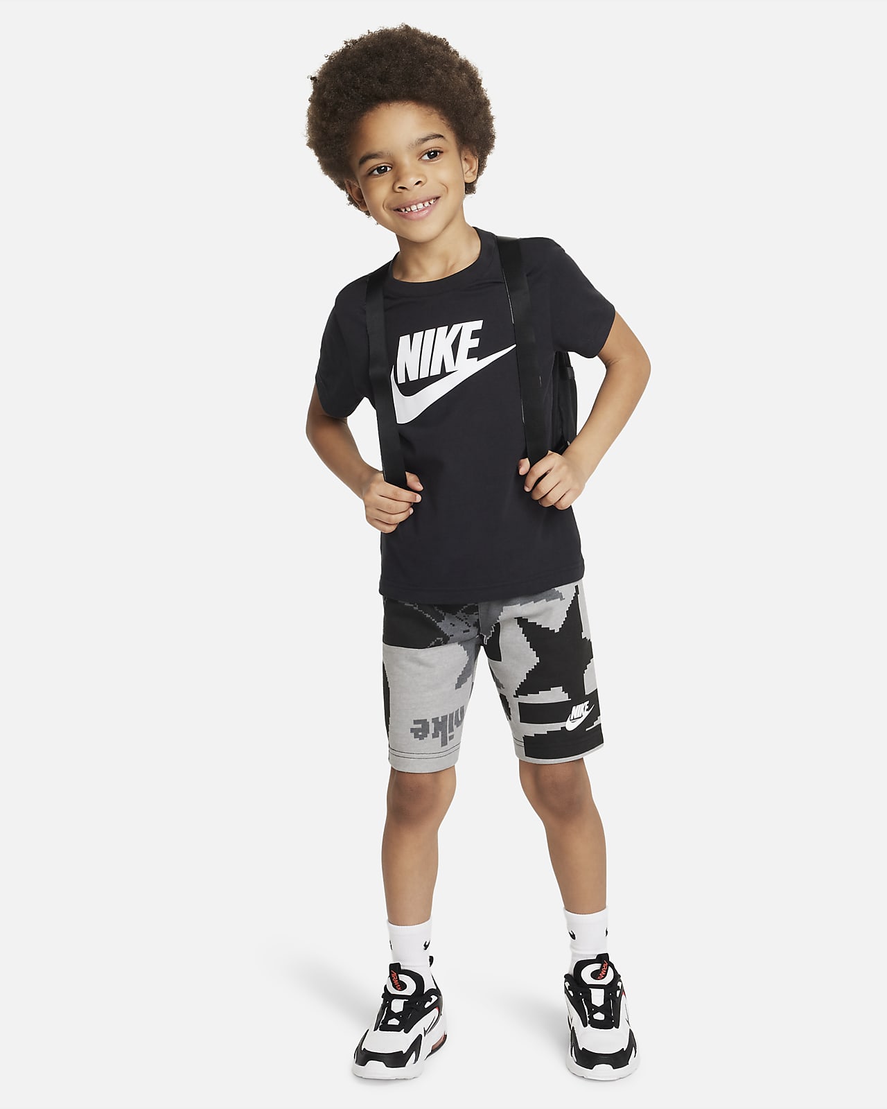 Nike Sportswear Club Lifestyle Shorts Set Little Kids' 2-Piece Set