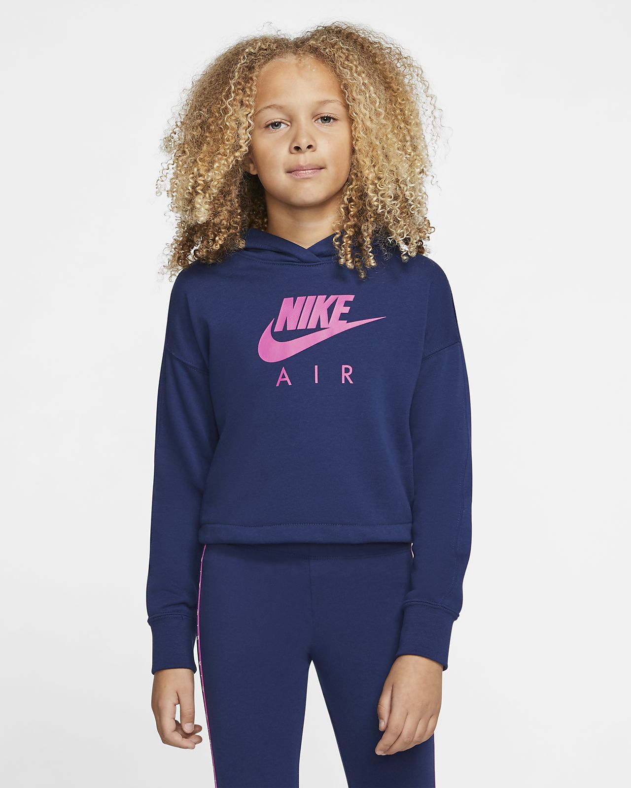 nike air hoodie blue