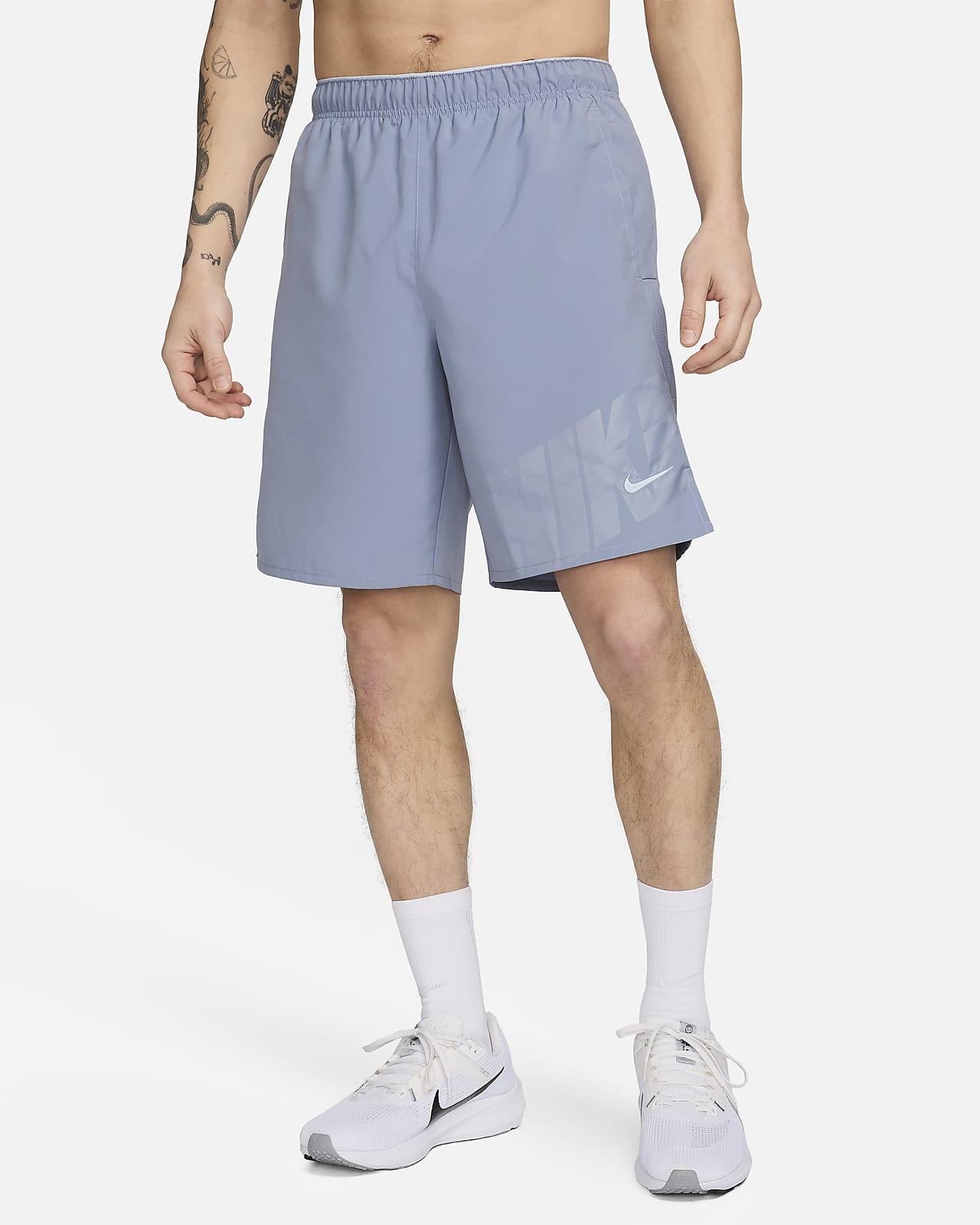 Nike Challenger 男款 Dri-FIT 9" 無襯裡跑步短褲