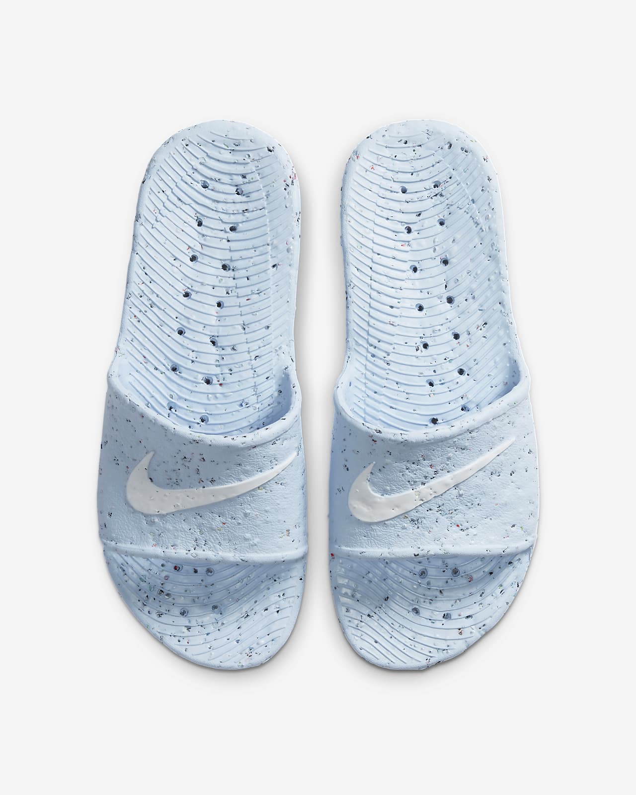 nike shower slides with holes