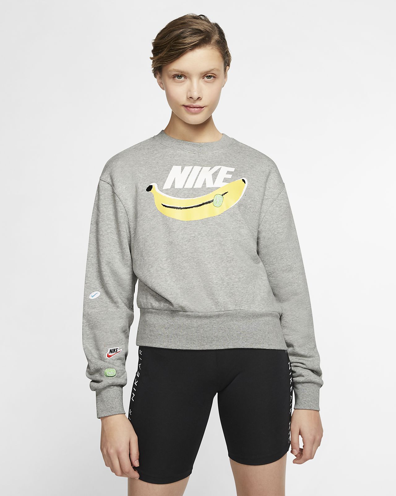 nike sweater shorts