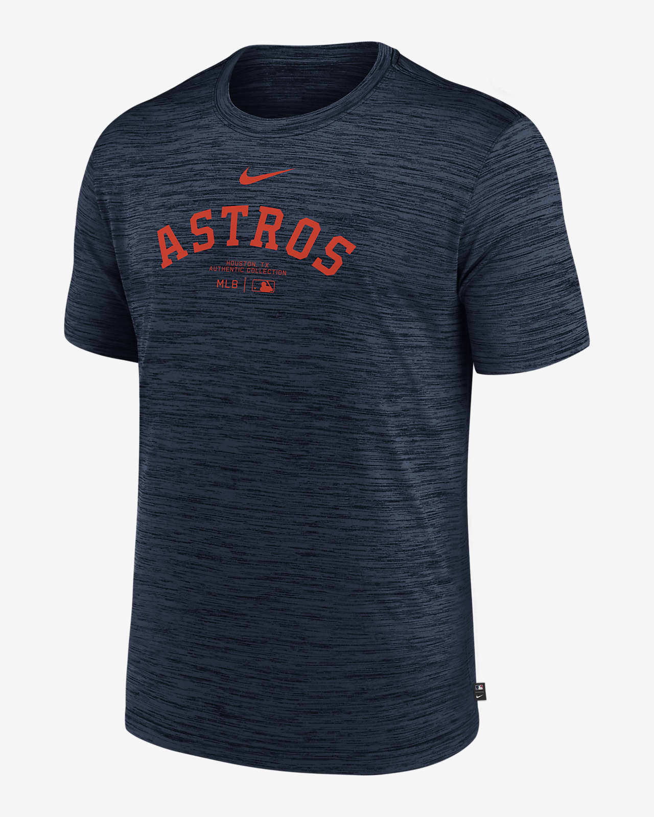 Houston Astros Authentic Collection Practice Velocity Men's Nike Dri-FIT MLB T-Shirt