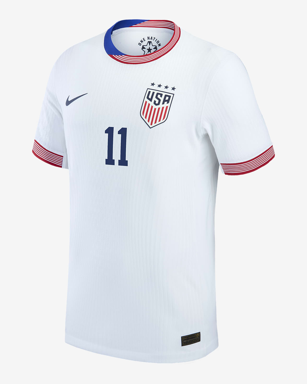 Jersey de fútbol Nike Dri-FIT ADV de la selección nacional de fútbol femenino de Estados Unidos local 2024 Match Sophia Smith para hombre