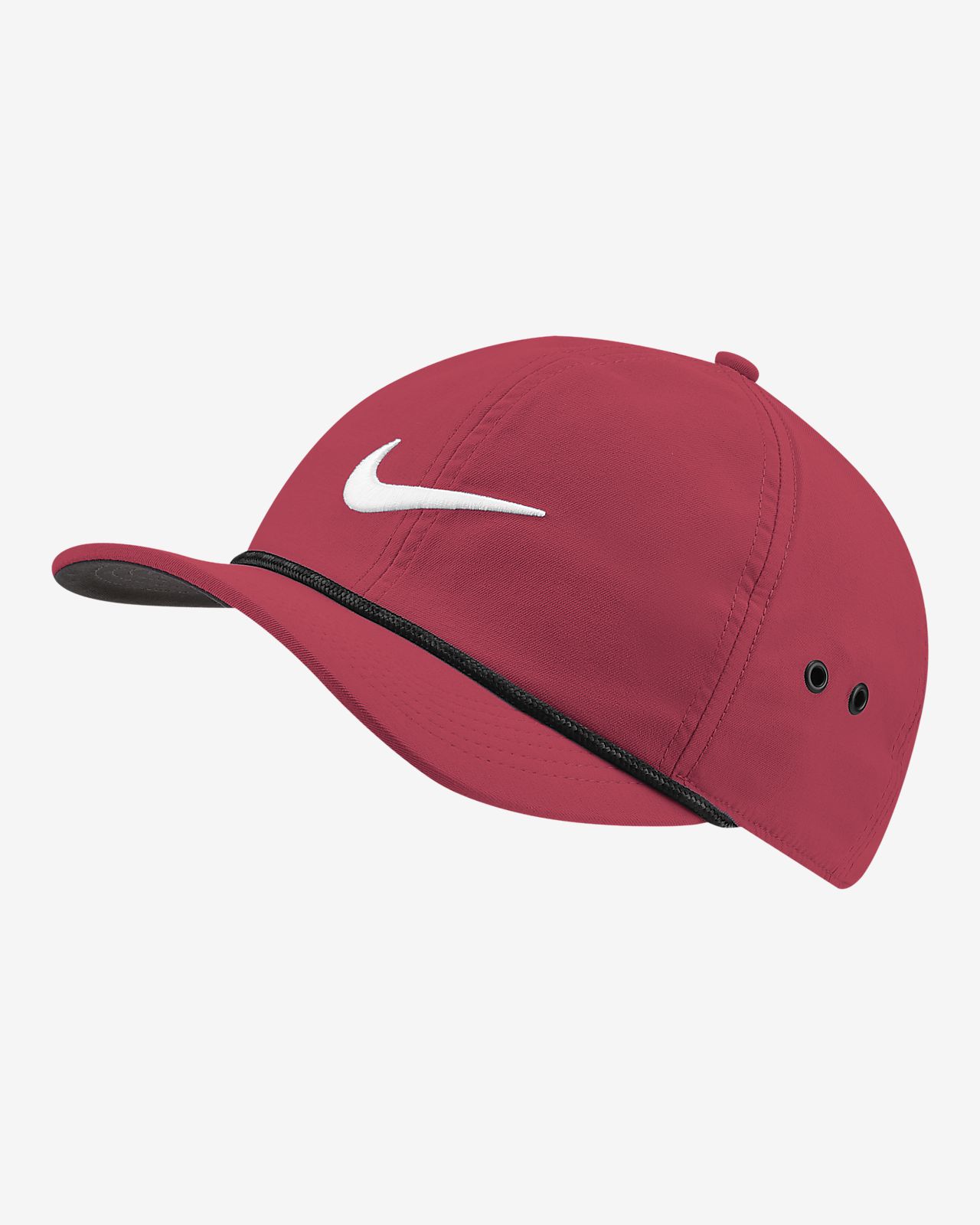 red nike golf cap