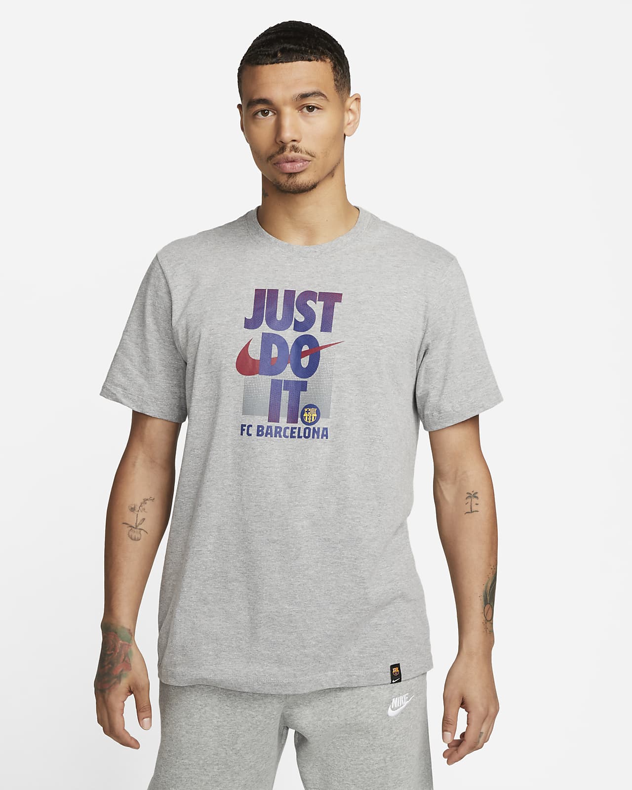 Barcelona Just Do It Men's Nike Soccer T-Shirt