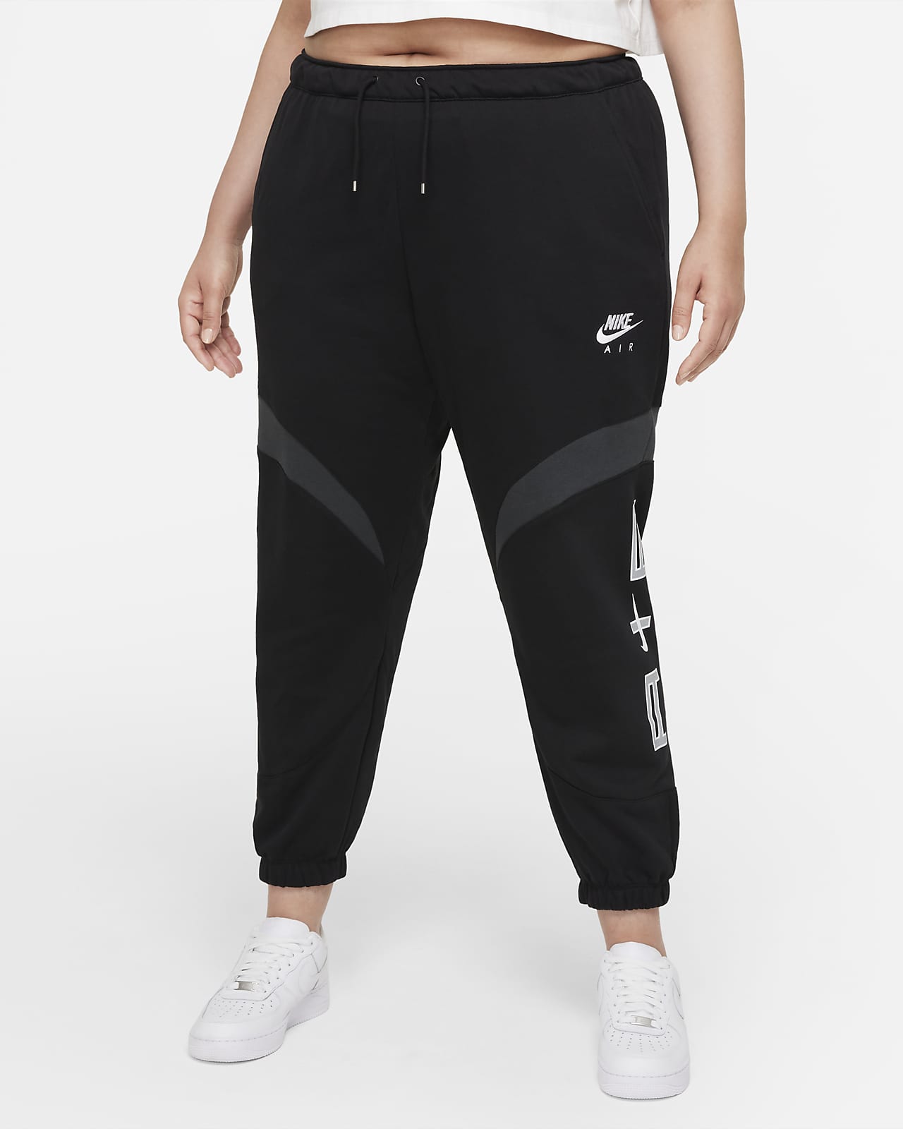 Calças de jogging Nike Air para mulher (tamanho Plus)