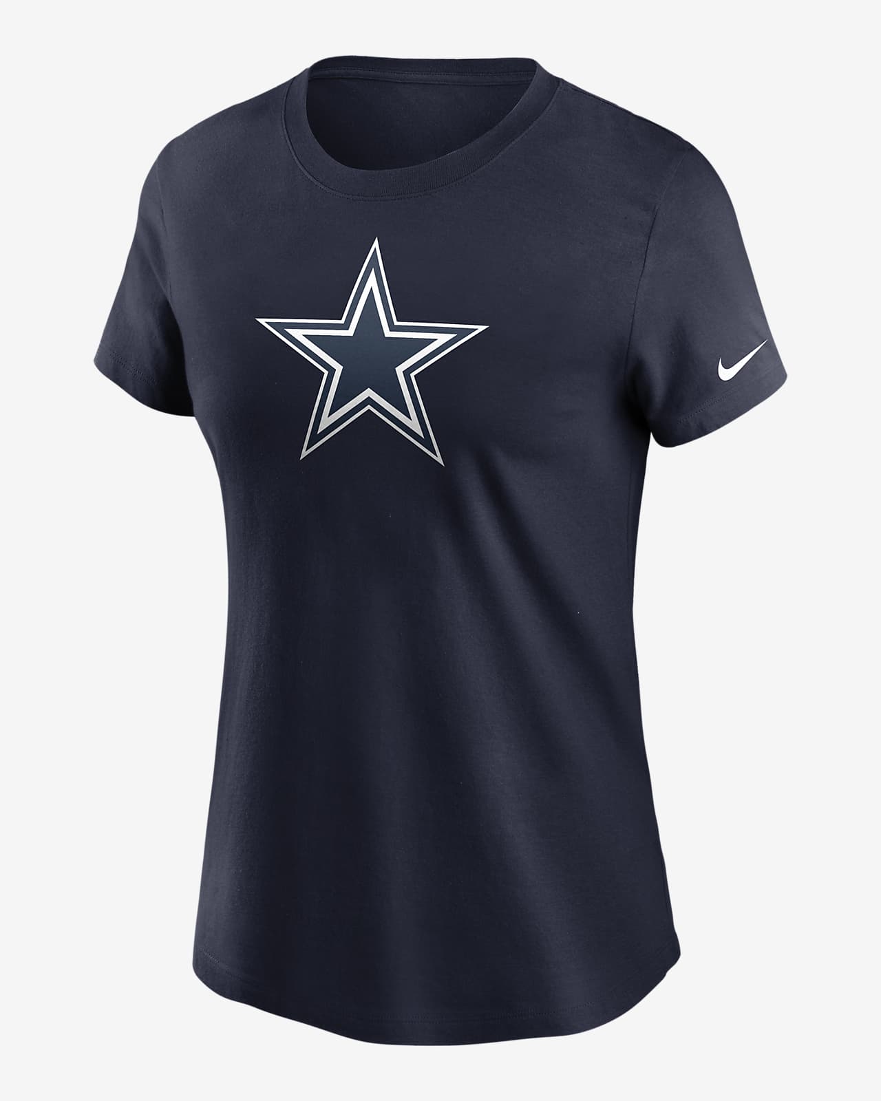 Playera Nike Logo Essential (NFL Dallas Cowboys) para mujer