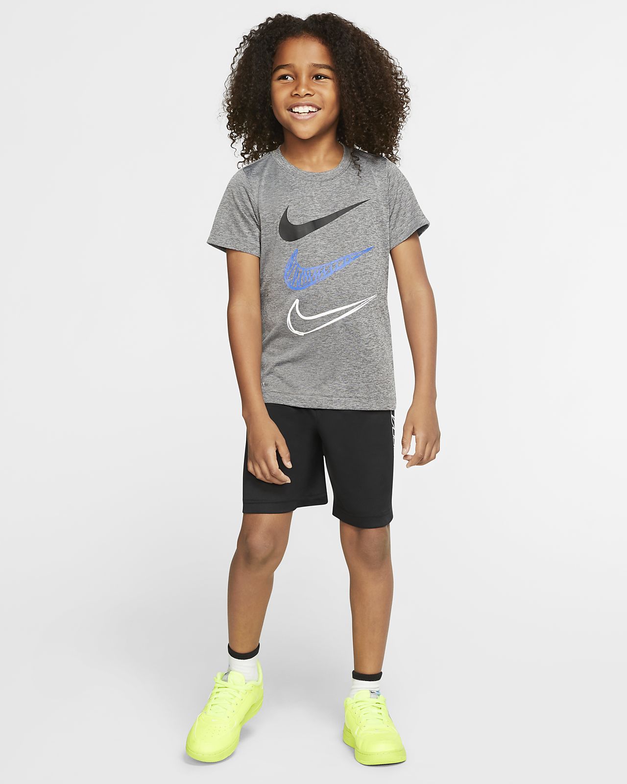 kids nike short set